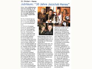 30 Jahre Jazzkeller Hanau